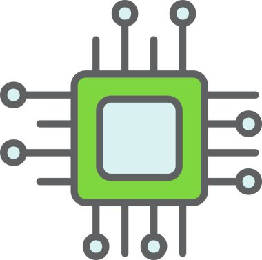 Chip Vector Icon Design