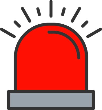 Siren Vector Icon Design