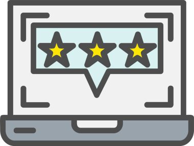 Rating  Vector Icon Design