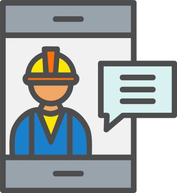 Çevrimiçi Dağıtım Vektörü Simgesi Tasarımı