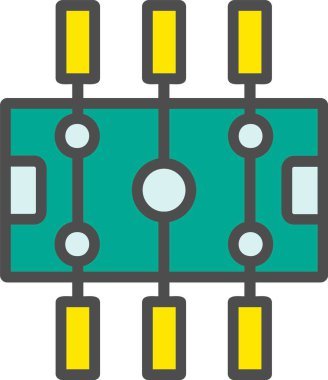 Foosball Vector Icon Design