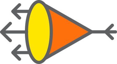 Kırılma Vektörü Simgesi Tasarımı