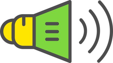 Hoparlör vektör simgesi tasarım