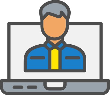 Kullanıcı vektör simgesi tasarım