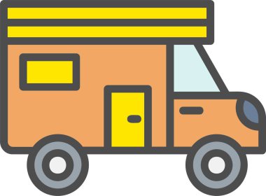 Van Vector Icon Design