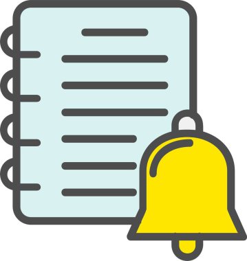 Bell Vector Icon Design