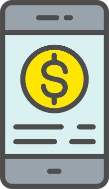 Çevrimiçi Aktarım Vektörü Simgesi Tasarımı