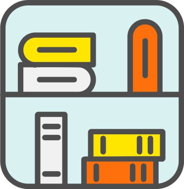 Library Vector Icon Design