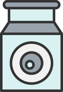 Göz Topu Vektörü Simgesi Tasarımı