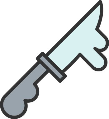 Knife Vector Icon Design