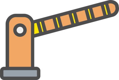 Barrier Vector Icon Design