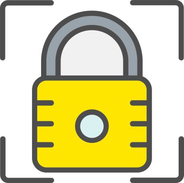 Padlock Vector Icon Design