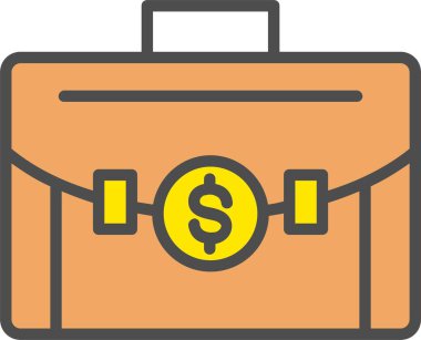 Briefcase Vector Icon Design