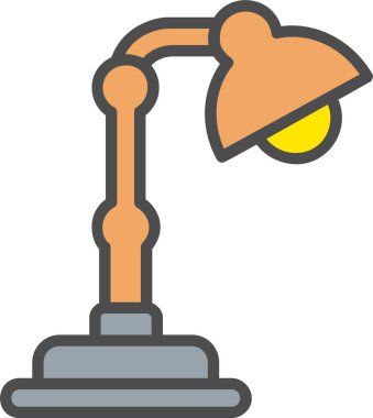 Lamp Vector Icon Design