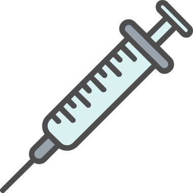 Syringe Vector Icon Design