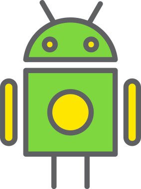 Android Vektör Simgesi Tasarımı