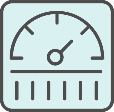 Meter Vector Icon Design