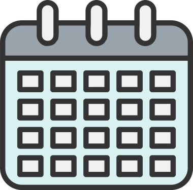 Schedule Vector Icon Design
