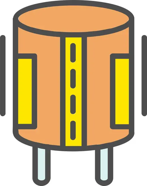 stock vector Capacitor Vector Icon Design