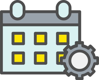 Event Management Vector Icon Design