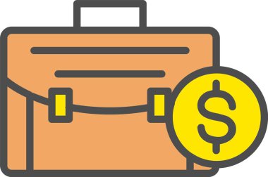 Suitcase Vector Icon Design