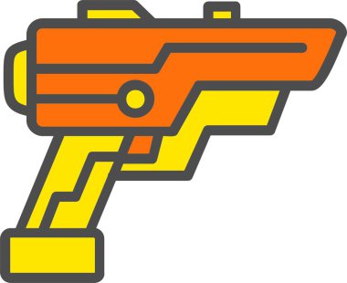 Gun Vector Icon Design