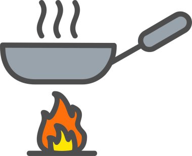 Pan Vektör Simgesi Tasarımı