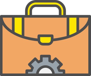 Briefcase Vector Icon Design