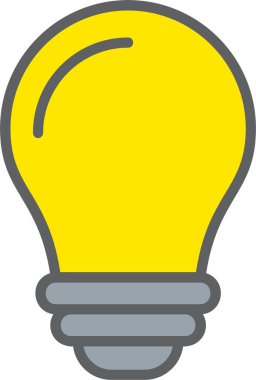 Light Bulb Vector Icon Design