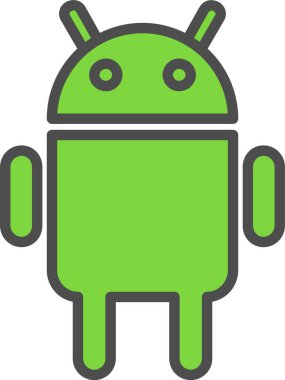Android Vektör Simgesi Tasarımı