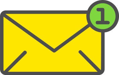 Mail  Vector Icon Design