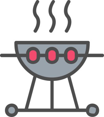 Barbecue Vector Icon Design