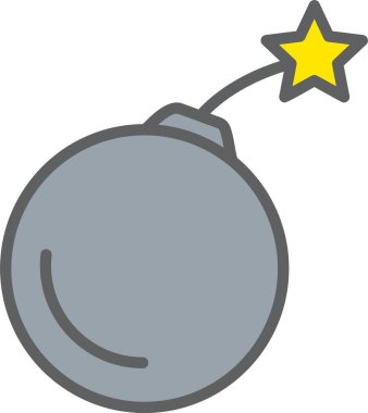 Bomb Vector Icon Design