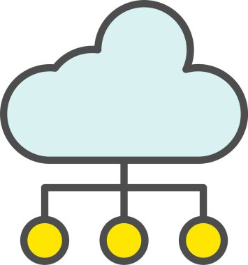 Cloud Computing Vector Icon Design