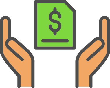 Contract Vector Icon Design