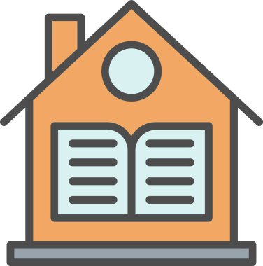 Homeschooling Vector Icon Design