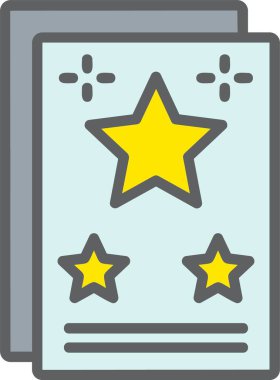 Greeting Card Vector Icon Design