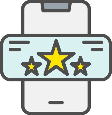 Rating Vector Icon Design