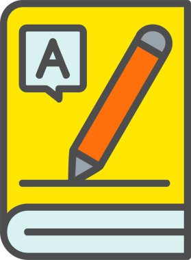 Notebook Vector Icon Design