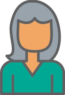 Woman Vector Icon Design