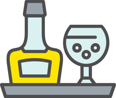 Alcohol Vector Icon Design