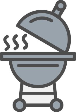 BBQ Vector Icon Design