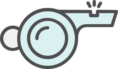 Whistle Vector Icon Design