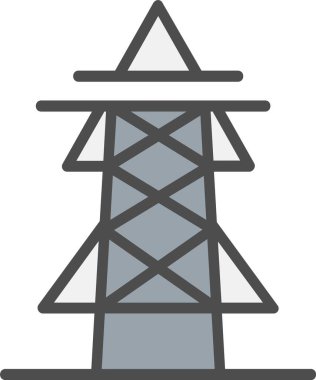Pylon Vector Icon Design