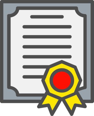 Diploma Vector Icon Design