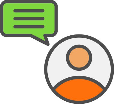 Communication Vector Icon Design