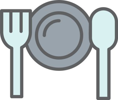 Oruç Vektörü Simgesi Tasarımı