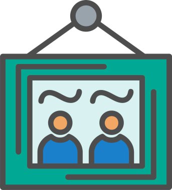 Photo Frame Vector Icon Design