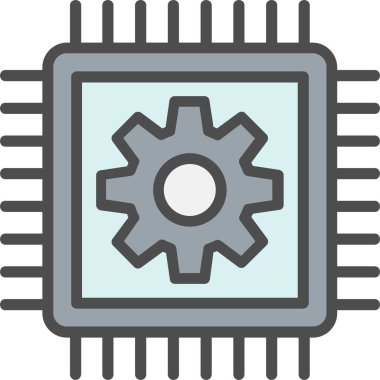 Chip Vector Icon Design