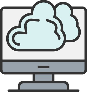 Hava Vektörü Simgesi Tasarımı